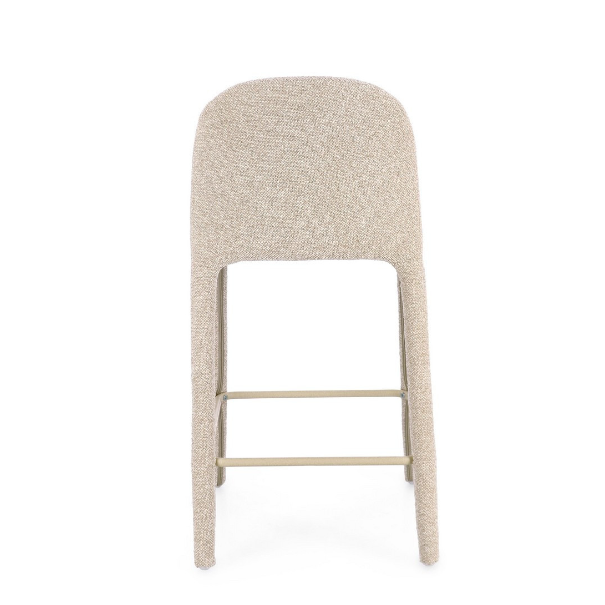 BT ANKARA Beige design Upholstered indoor bar stool